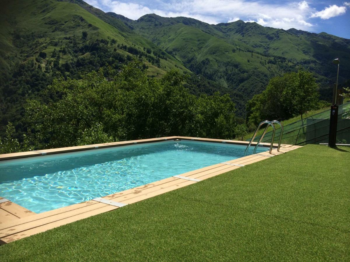 Chalet Con Piscina Garzeno Exteriér fotografie