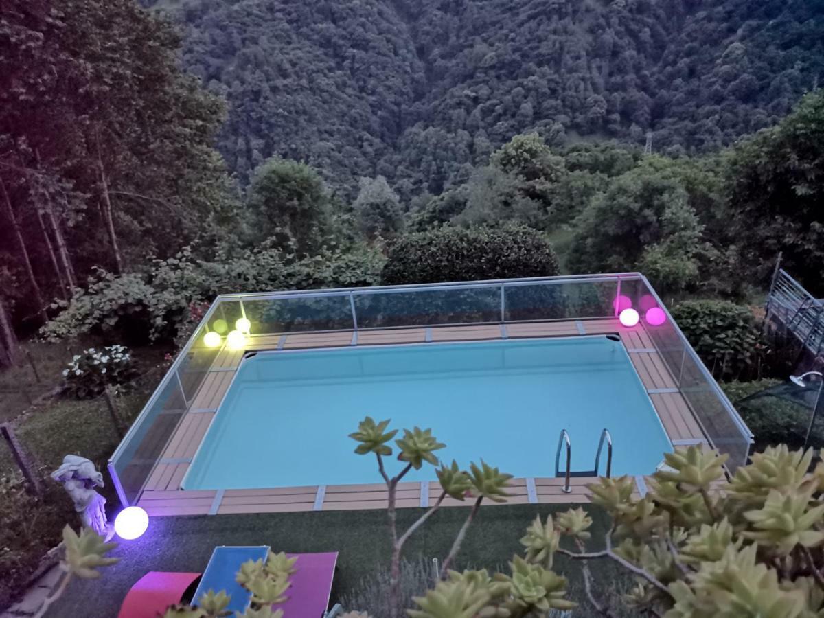 Chalet Con Piscina Garzeno Exteriér fotografie