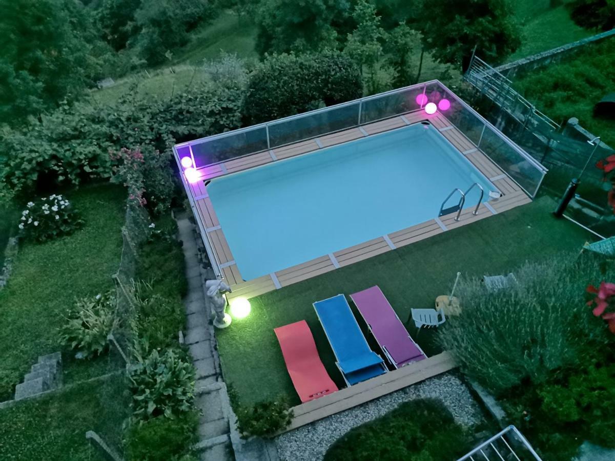 Chalet Con Piscina Garzeno Exteriér fotografie